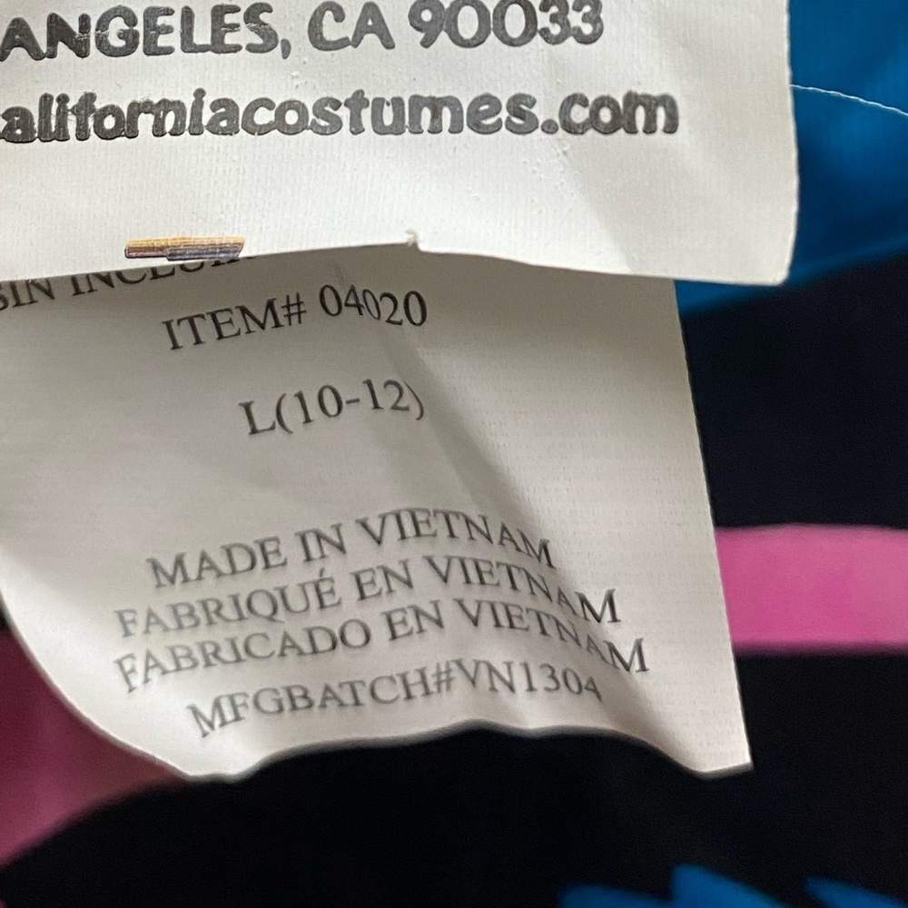 California Costumes 80’s Valley Girl Costume - Picture 2 of 5